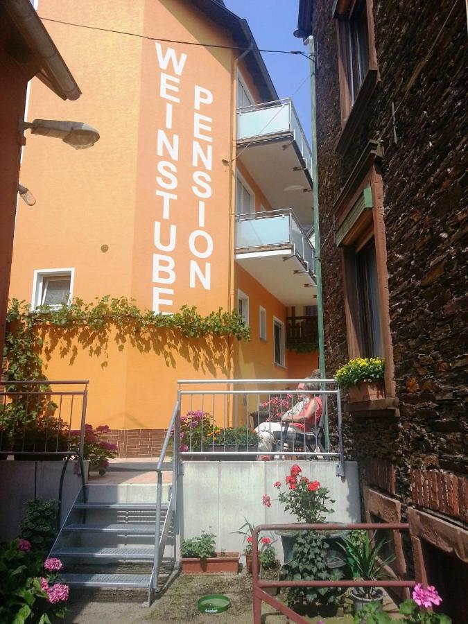 Weinstube Pension Moselbluemchen Цельтинген-Рахтиг Экстерьер фото
